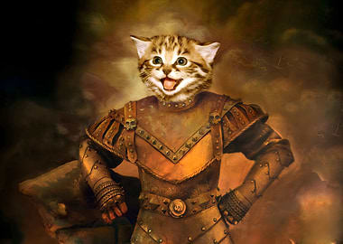 cat super hero funny