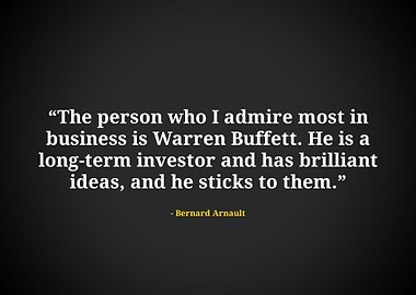 Bernard arnault quote