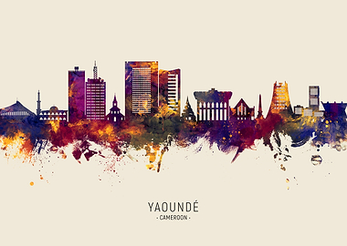 Yaounde Skyline Cameroon