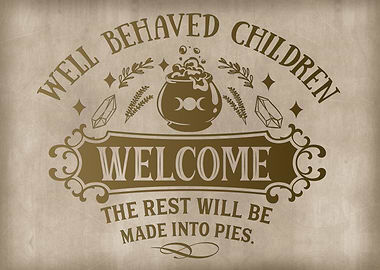 Well behaved children