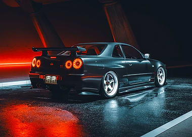 Nissan R34 GTR