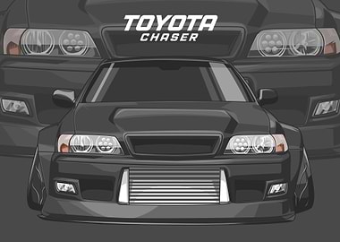 TOYOTA CHASER JZX100 BLACK