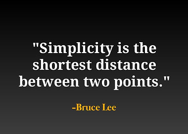 Bruce Lee Quote