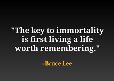 Bruce Lee Quote