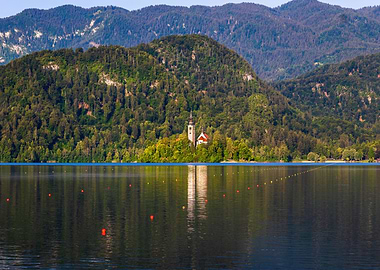 Lake Bled In Slovenia