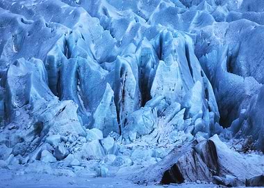 Blue Glacier in Iceland