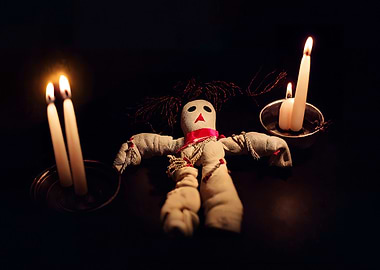 Voodoo doll rope candles r
