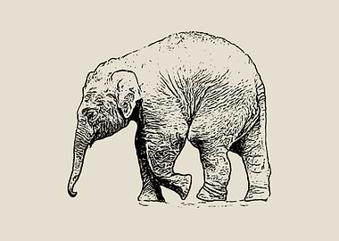 Baby elephant