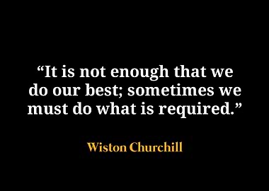 Winston Churchill Quote
