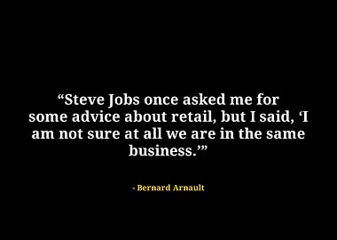Bernard arnault quote
