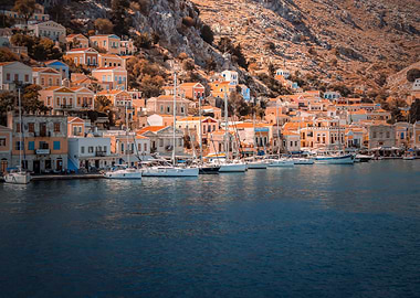 Seascape on a Symi Island