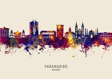 Paramaribo Skyline