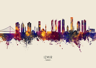 Izmir Skyline Turkey