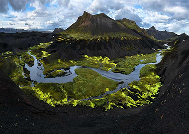 Green Highland Valley