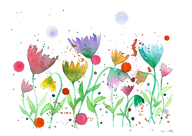 Watercolor Garden 4