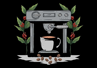 Espresso Machine Coffee