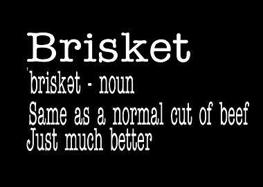 Brisket Barbecue Meat