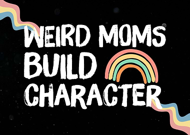 Weird Moms Build Character