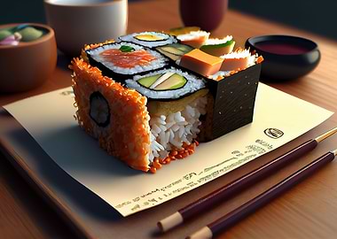 Sushi Japan Food