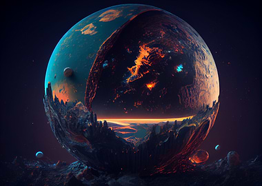 Dark World Planet