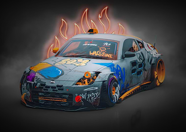 Anime Cars Nissan