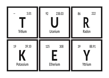 Turkey Periodic Table