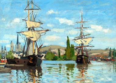 Ships Riding on the Seine