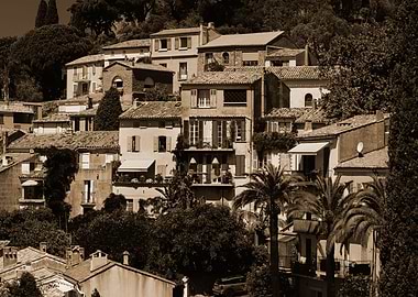 view on Bormes les Mimosas