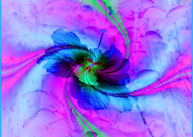 Alegra Floral Digital Art