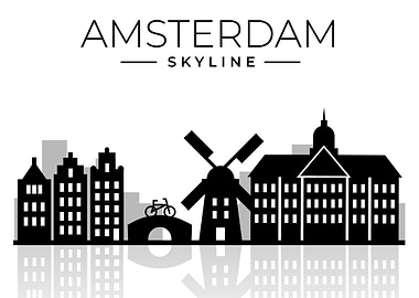 Amsterdam Skyline