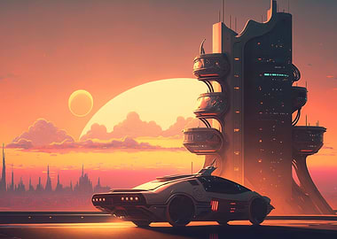 Cyber Car at Space