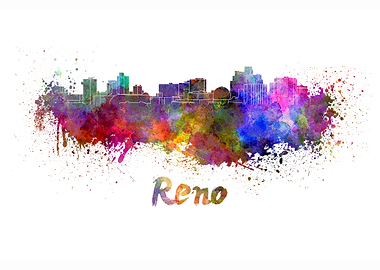 Reno skyline