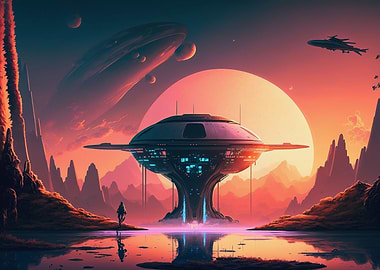 Cyber Castle at Space