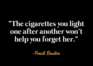 Frank Sinatra Quote