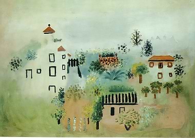 landscape 1928 by Picasso