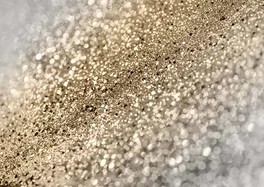 Gold Silver Bokeh Glitter