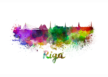 Riga skyline