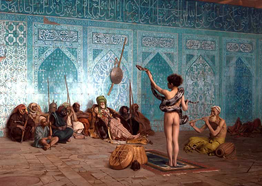 Snake Charmer by Gerome