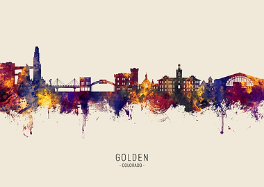 Golden Skyline Colorado