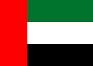 United Arab Emirates Flag