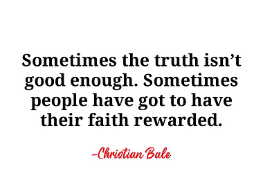 Christian Bale Quote
