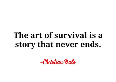 Christian Bale Quote