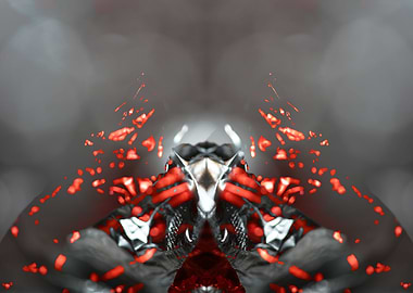 Colorful aluminum foliage