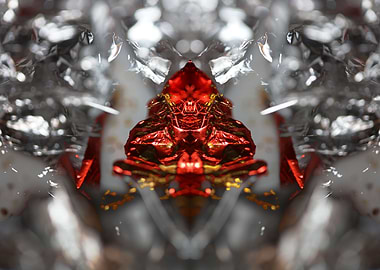 Colorful aluminum foliage