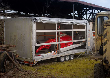 Abandoned F1 Ferrari