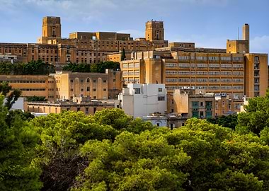 Town of Pieta in Malta