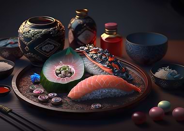 Asia sushi cuisine V2