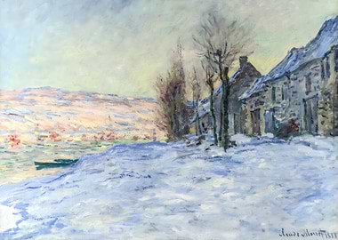 Lavacourt under Snow