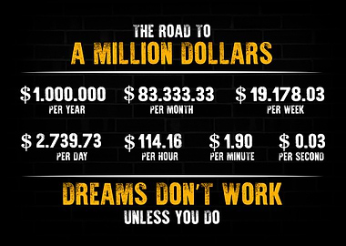 1 Million Dollars A Year