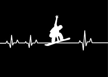 Snowboarder Heartbeat